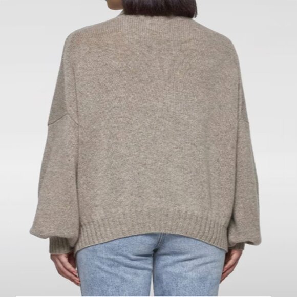 KHAITE Rene oversized cashmere polo sweater - Picture 2 of 12